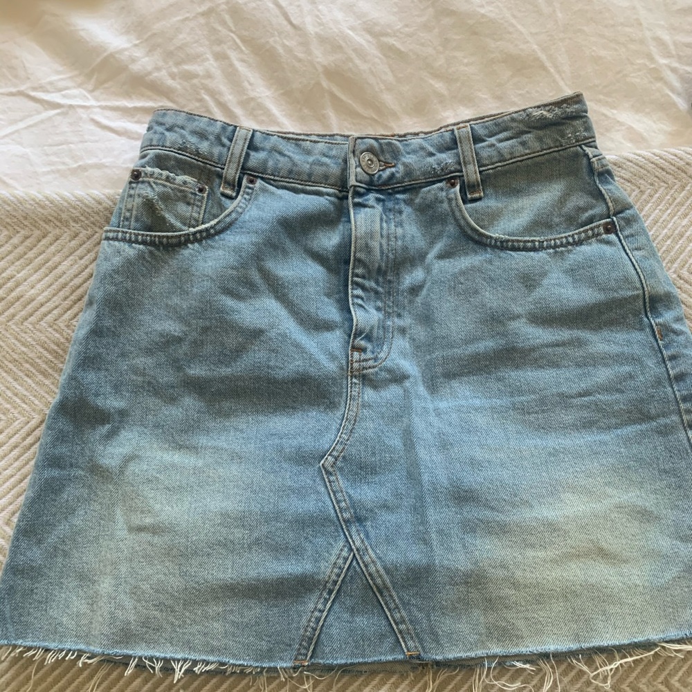 Denim skirt